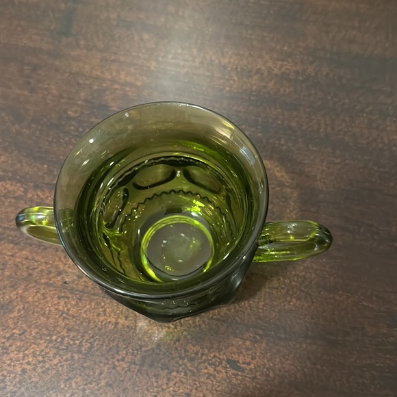 Vintage Unique Green Glass Piece - Picture 3 of 4